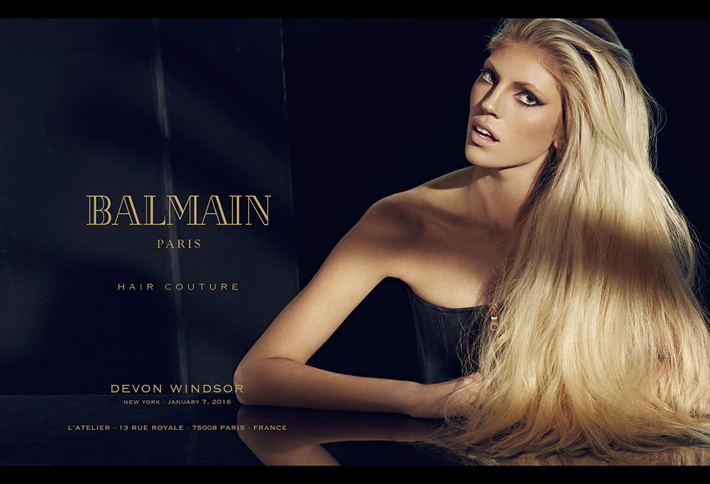 Balmain Paris Hair Couture, Hair by Balmain Master Hair Designer Nabil Harlow (Courtesy: Balmain Paris Hair Couture)